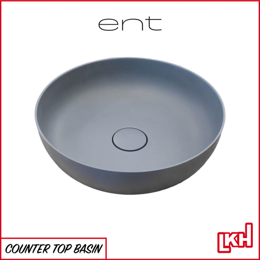 ent Signature Series Counter Top Basin #B2 Matte Anthrazit