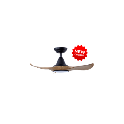 EFENZ Thurman 343 34 inch ceiling fan, Black Caramel limited edition, downrod mount, with Samsung LED