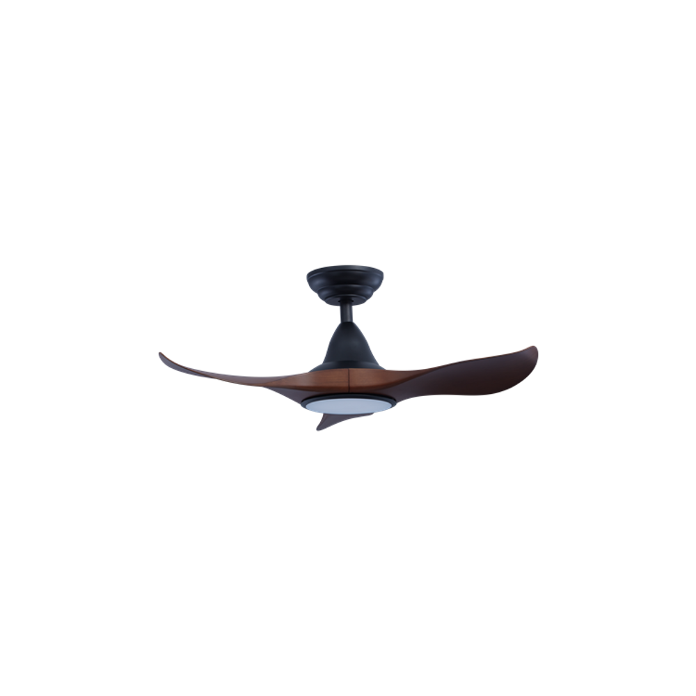 EFENZ Thurman 343 34 inch ceiling fan, Black Dutch Cocoa limited edition, downrod mount, with Samsung LED