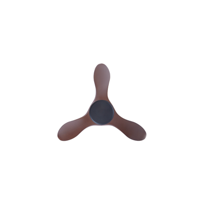 EFENZ Thurman 343 34 inch ceiling fan, Black Dutch Cocoa limited edition, downrod mount, no light