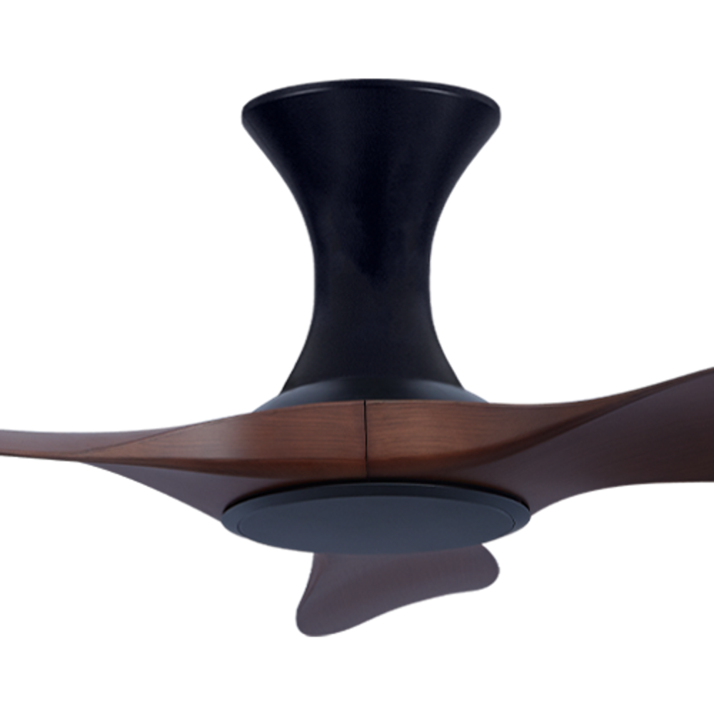 EFENZ Thurman 343 34 inch ceiling fan, Black Dutch Cocoa limited edition, hugger mount, no light