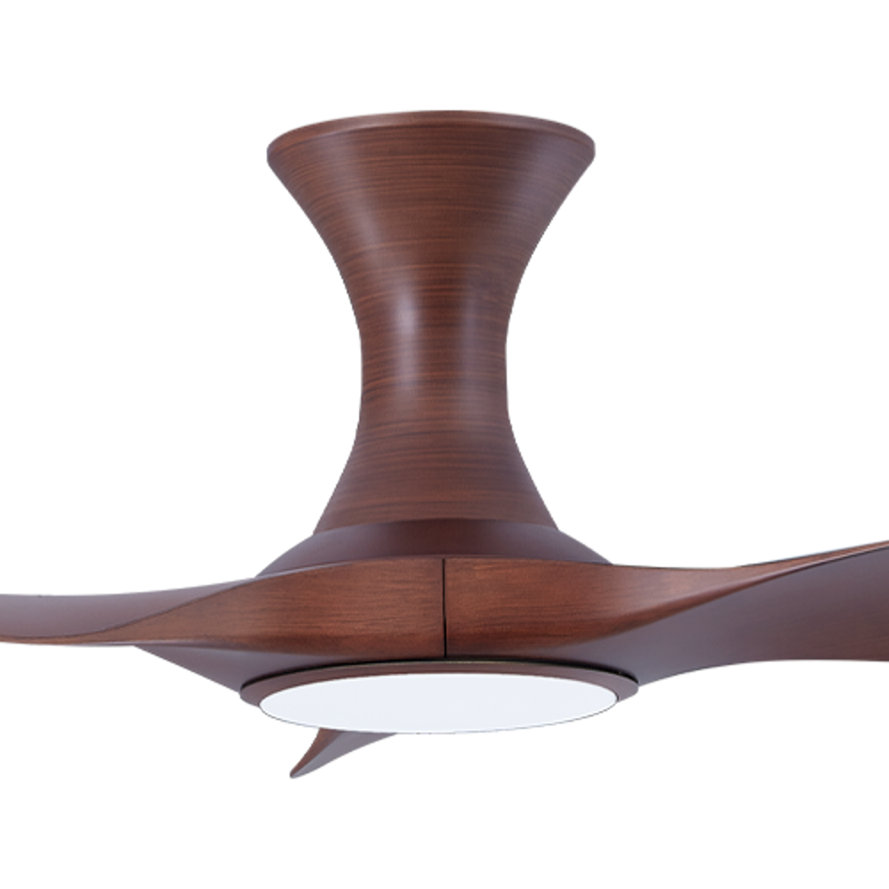 EFENZ Thurman 343 34 inch ceiling fan, Dutch Cocoa limited edition, hugger mount, with Samsung LED