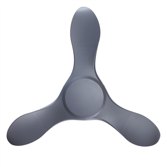 EFENZ Thurman 343 34 inch ceiling fan, Matte Titanium, downrod mount, no light