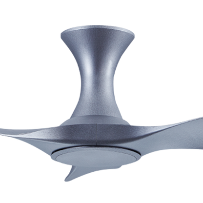 EFENZ Thurman 343 34 inch ceiling fan, Satin Titanium limited edition, hugger mount, no light