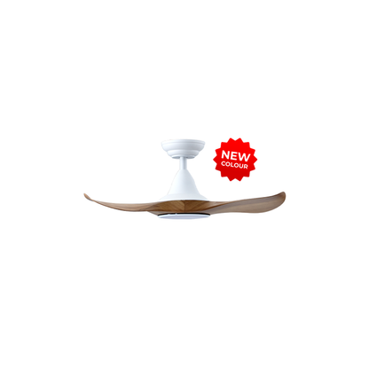 EFENZ Thurman 343 34 inch ceiling fan, White Caramel limited edition, downrod mount, with Samsung LED