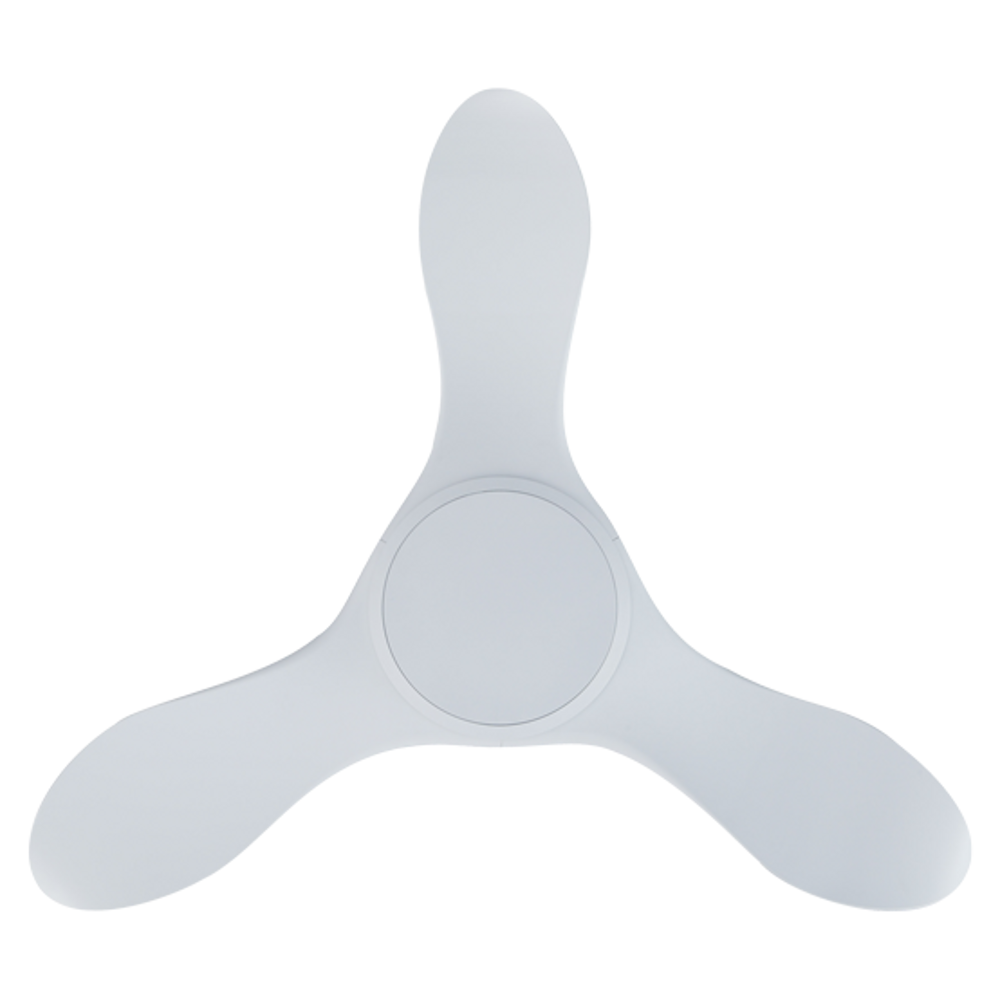 EFENZ Thurman 343 34 inch ceiling fan, White, downrod mount, no light