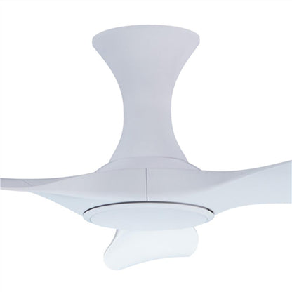 EFENZ Thurman 343 34 inch ceiling fan, White, hugger mount, no light
