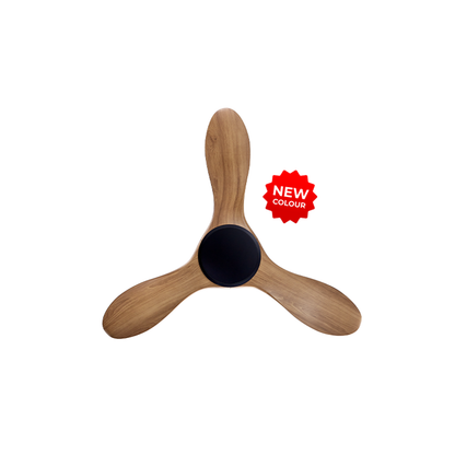 EFENZ Isabel 403 40 inch ceiling fan, Black Caramel limited edition, downrod mount, no light