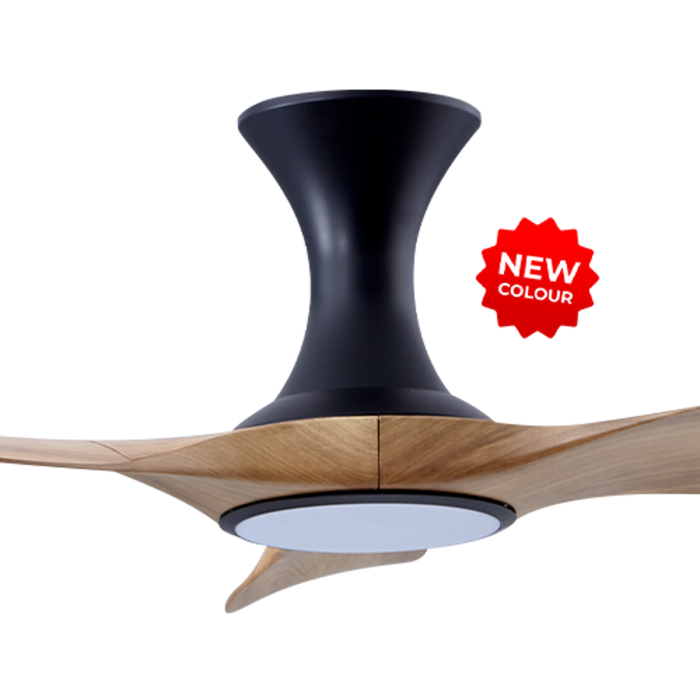 EFENZ Isabel 403 40 inch ceiling fan, Black Caramel limited edition, hugger mount, with Samsung LED