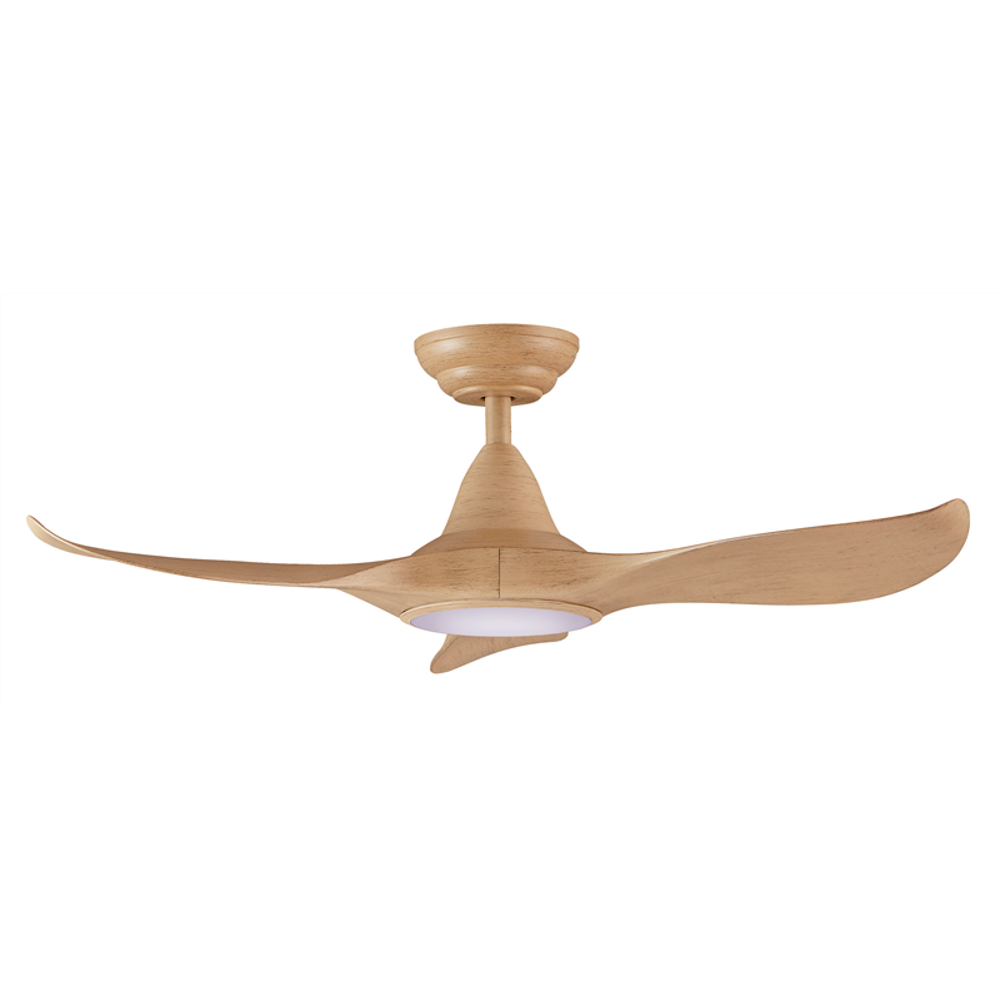 EFENZ Isabel 403 40 inch ceiling fan, Honey Maple Wood, downrod mount, with Samsung LED