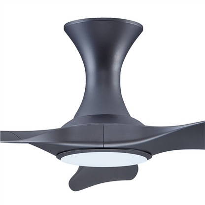 EFENZ Isabel 403 40 inch ceiling fan, Matte Titanium, hugger mount, with Samsung LED