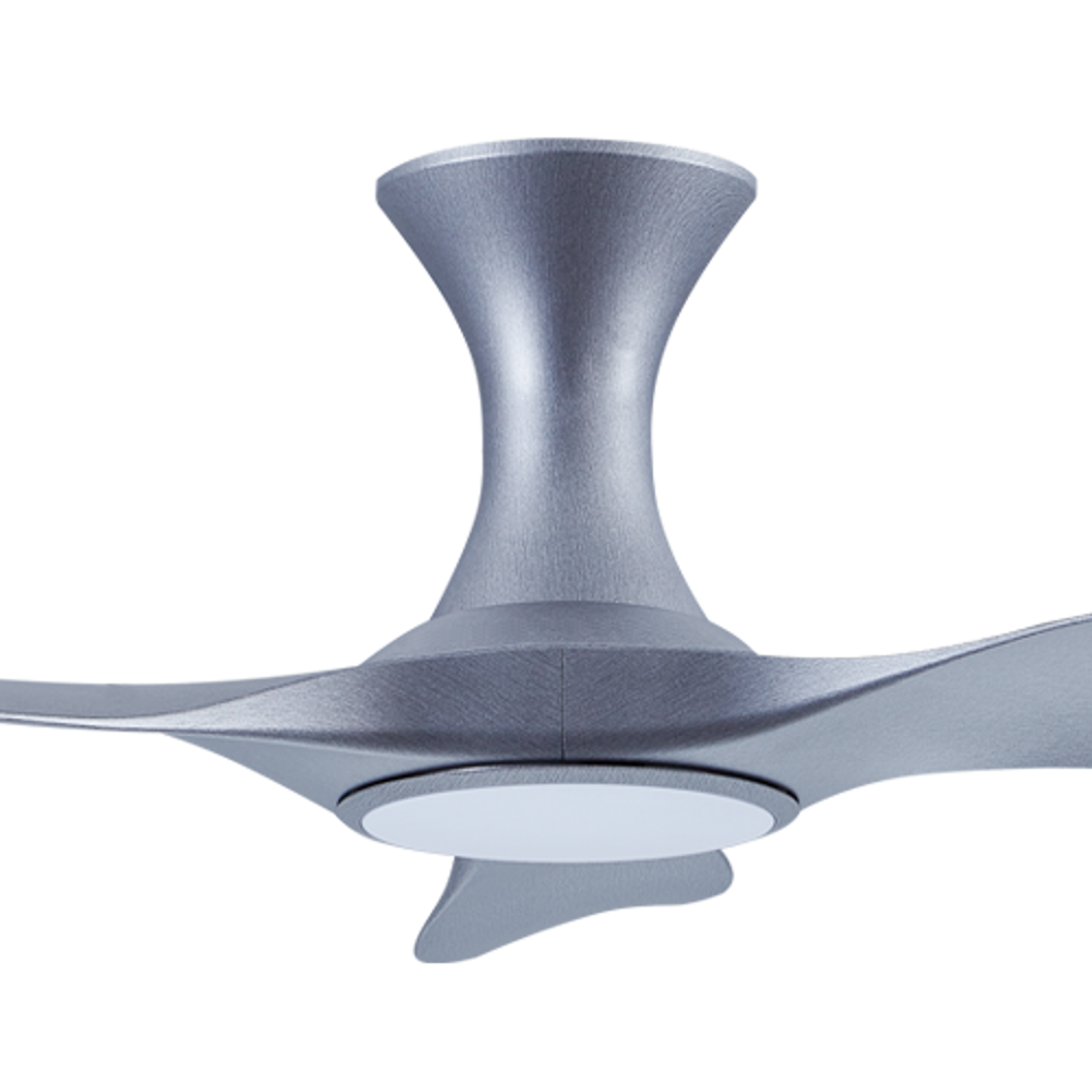 EFENZ Isabel 403 40 inch ceiling fan, Satin Titanium limited edition, hugger mount, with Samsung LED