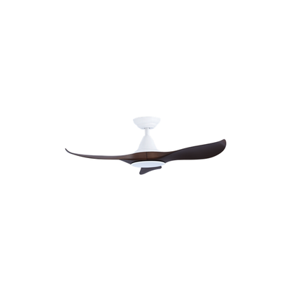 EFENZ Isabel 403 40 inch ceiling fan, White Dutch Cocoa limited edition, downrod mount, with Samsung LED