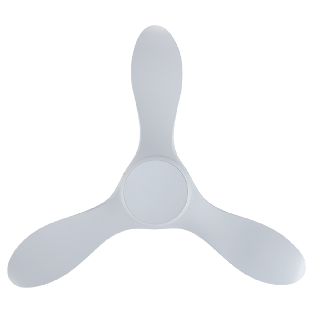 EFENZ Isabel 403 40 inch ceiling fan, White, downrod mount, no light