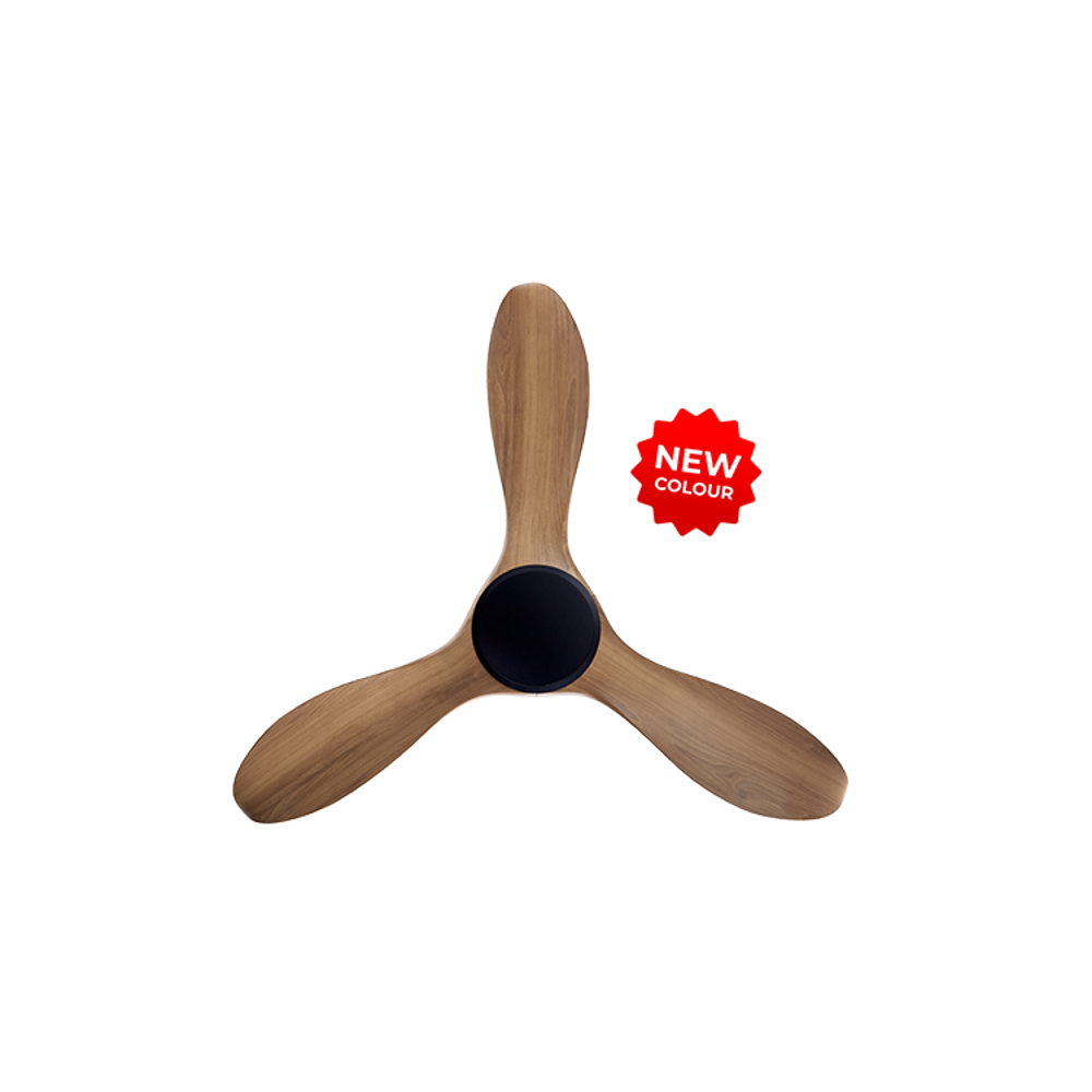 EFENZ Troy 463 46 inch ceiling fan, Black Caramel limited edition, downrod mount, no light