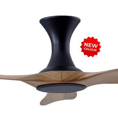 EFENZ Troy 463 46 inch ceiling fan, Black Caramel limited edition, hugger mount, no light