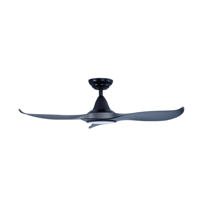 EFENZ Troy 463 46 inch ceiling fan, Black Carbon Fiber limited edition, downrod mount, with Samsung LED