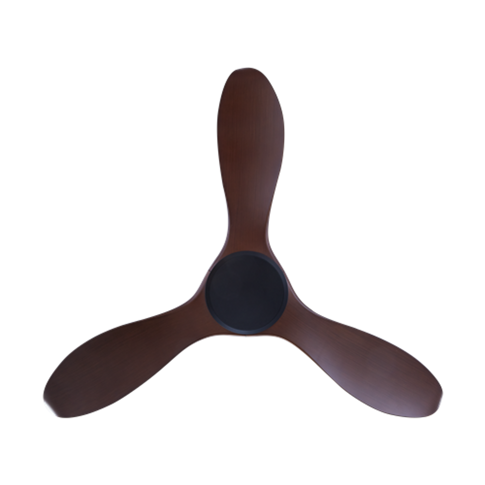 EFENZ Troy 463 46 inch ceiling fan, Black Dutch Cocoa limited edition, downrod mount, no light