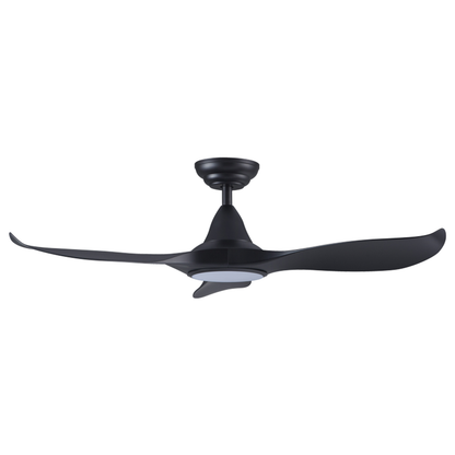 EFENZ Troy 463 46 inch ceiling fan, Black, downrod mount, with Samsung LED