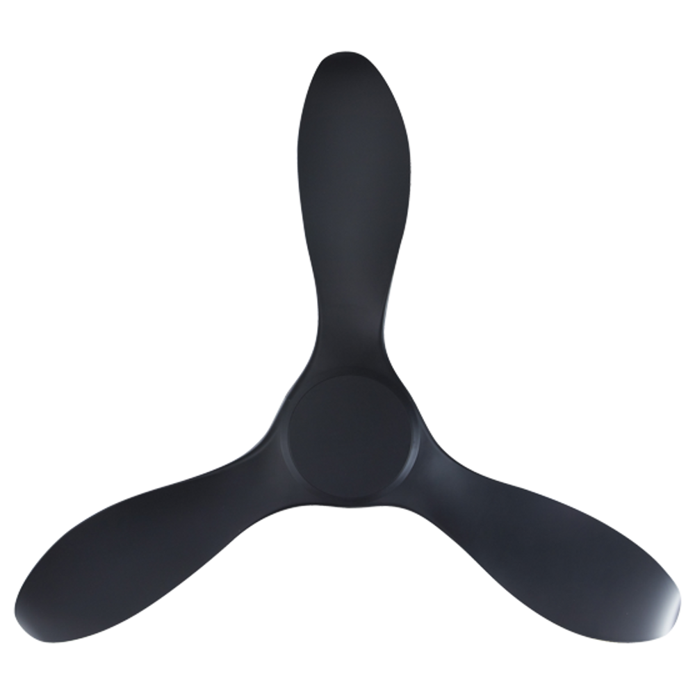 EFENZ Troy 463 46 inch ceiling fan, Black, downrod mount, no light