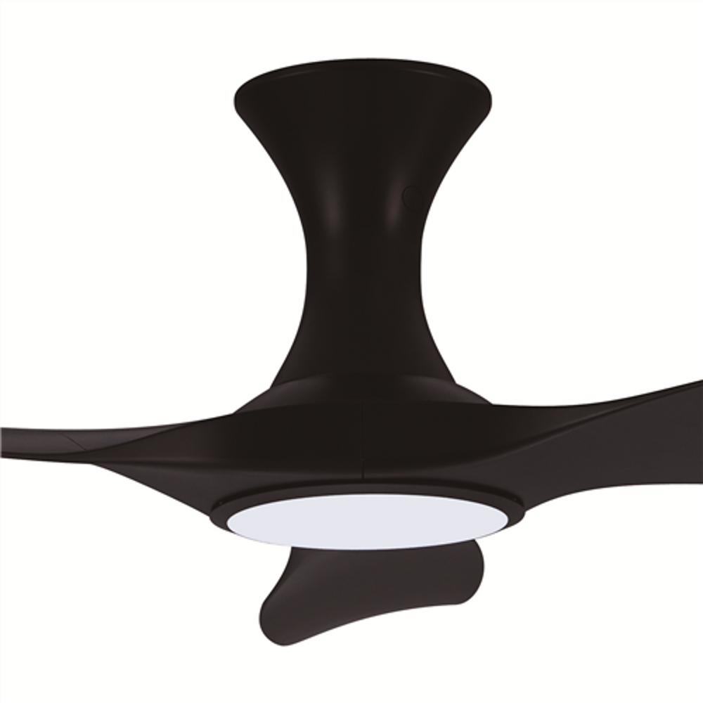 EFENZ Troy 463 46 inch ceiling fan, Black, hugger mount, with Samsung LED