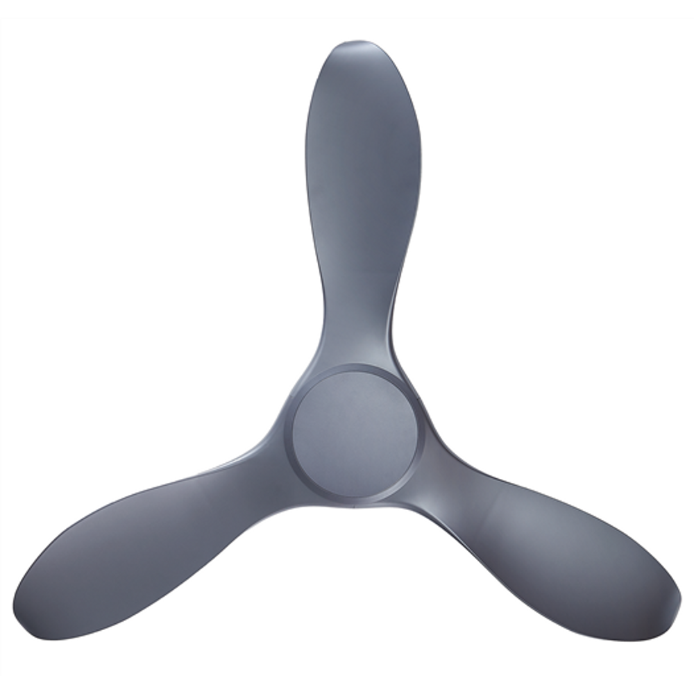 EFENZ Troy 463 46 inch ceiling fan, Matte Titanium, downrod mount, no light