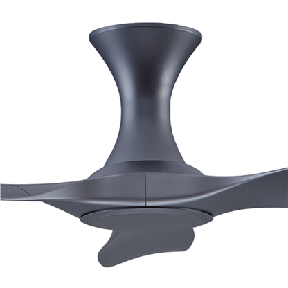 EFENZ Troy 463 46 inch ceiling fan, Matte Titanium, hugger mount, no light