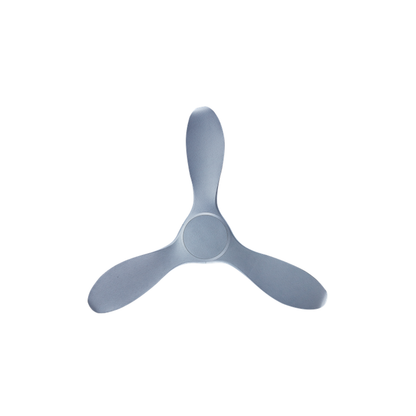 EFENZ Troy 463 46 inch ceiling fan, Satin Titanium limited edition, downrod mount, no light