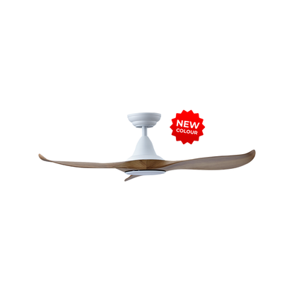 EFENZ Troy 463 46 inch ceiling fan, White Caramel limited edition, downrod mount, with Samsung LED