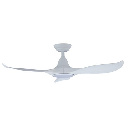 EFENZ Troy 463 46 inch ceiling fan, White, downrod mount, with Samsung LED