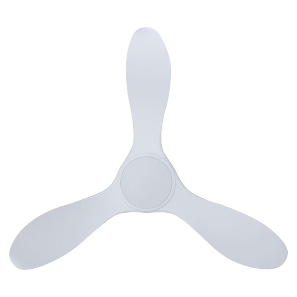 EFENZ Troy 463 46 inch ceiling fan, White, downrod mount, no light