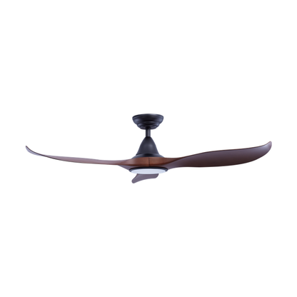 EFENZ Isaac 523 52 inch ceiling fan, Black Dutch Cocoa limited edition, downrod mount, with Samsung LED