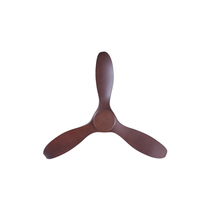 EFENZ Isaac 523 52 inch ceiling fan, Dutch Cocoa limited edition, downrod mount, no light