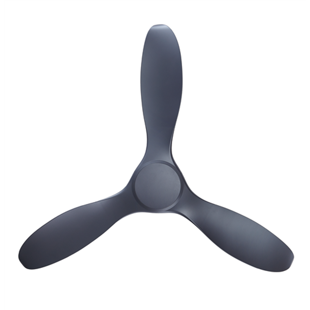 EFENZ Isaac 523 52 inch ceiling fan, Matte Titanium, downrod mount, no light