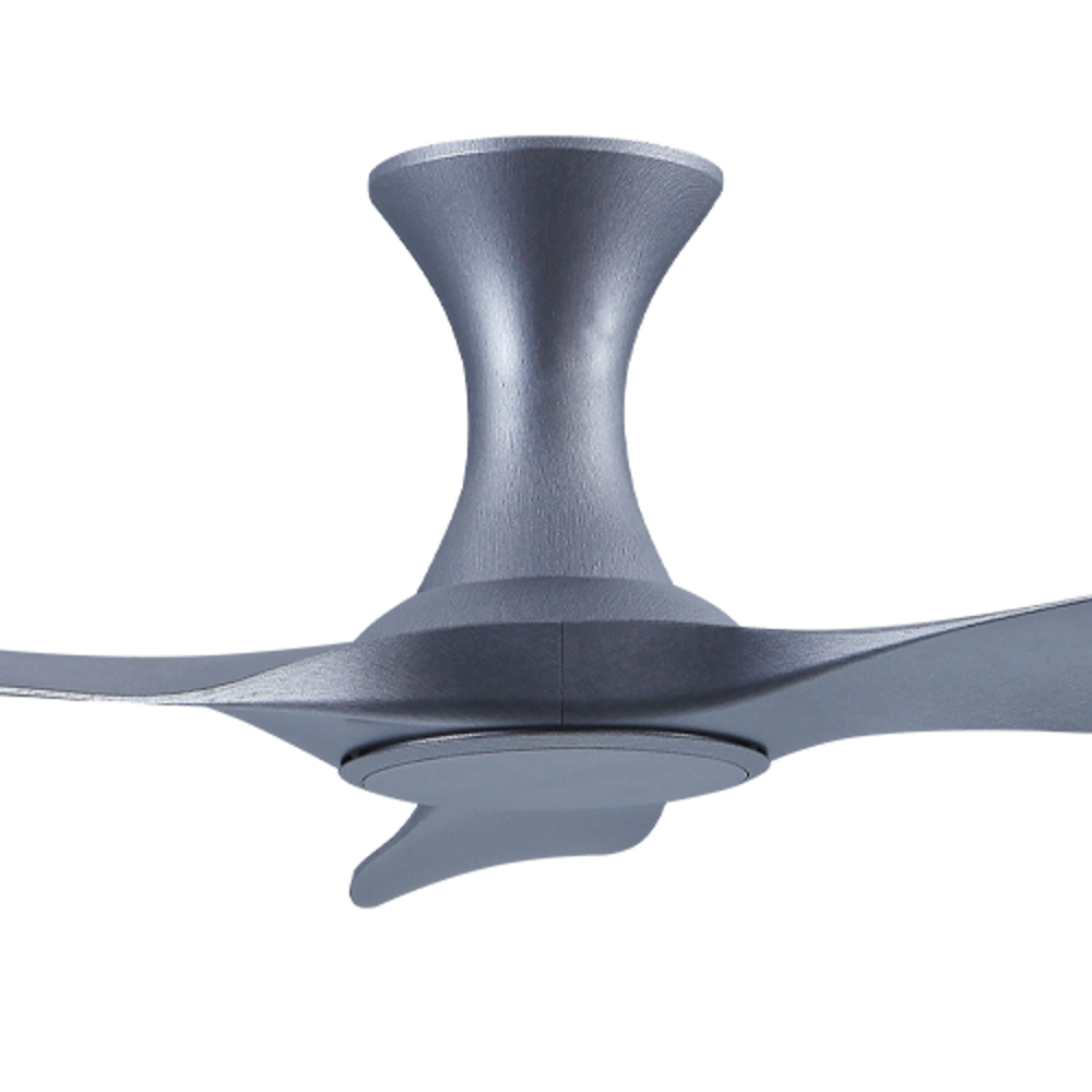 EFENZ Isaac 523 52 inch ceiling fan, Satin Titanium limited edition, hugger mount, no light