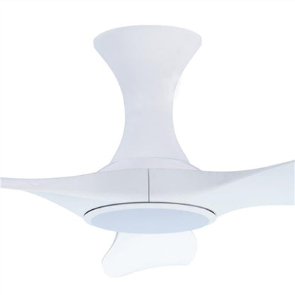 EFENZ Isaac 523 52 inch ceiling fan, White, hugger mount, with Samsung LED