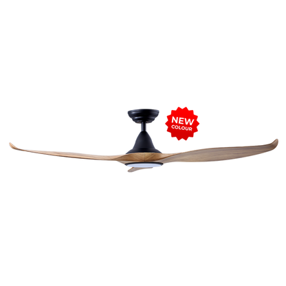 EFENZ Tiffany 603 60 inch ceiling fan, Black Caramel limited edition, downrod mount, with Samsung LED