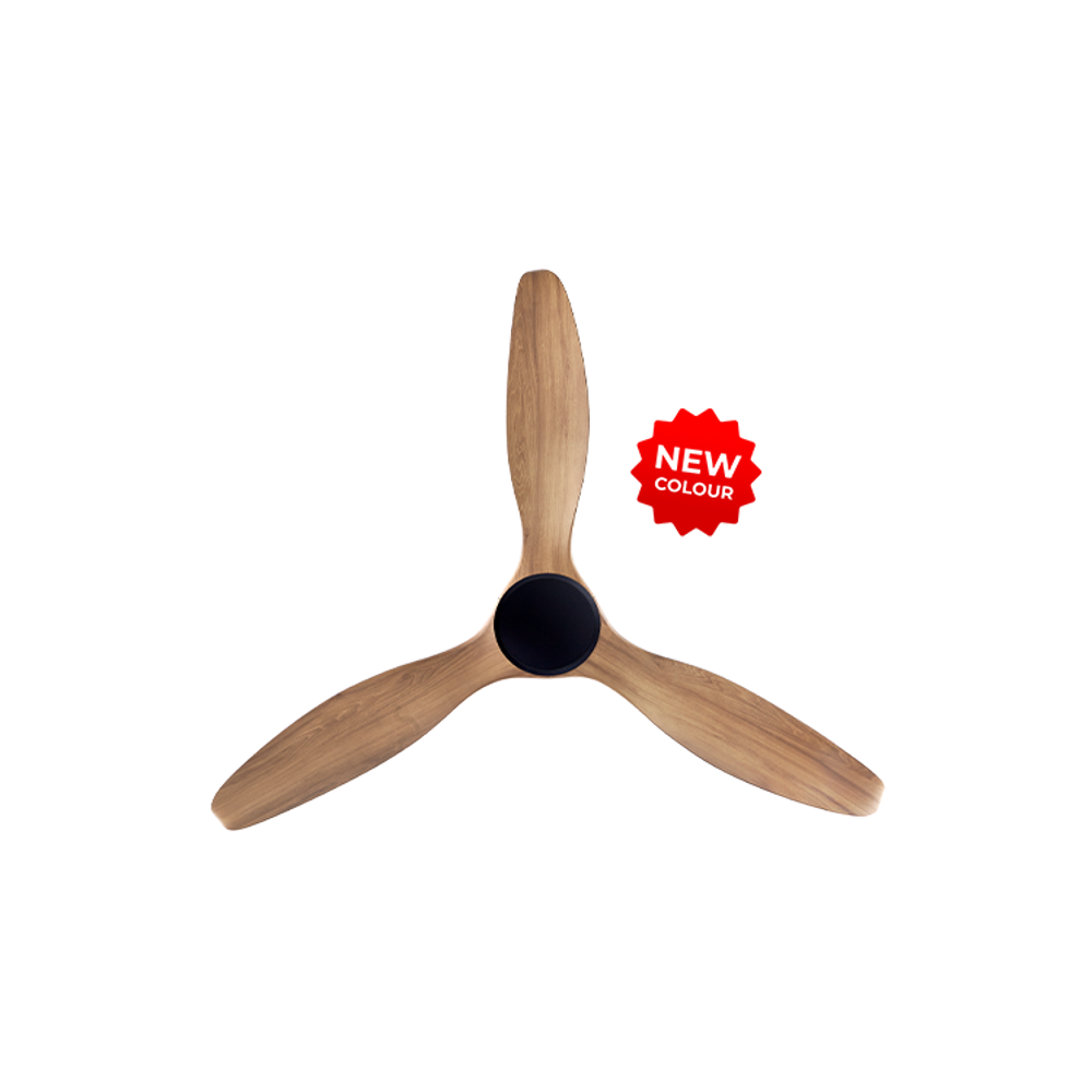EFENZ Tiffany 603 60 inch ceiling fan, Black Caramel limited edition, downrod mount, no light