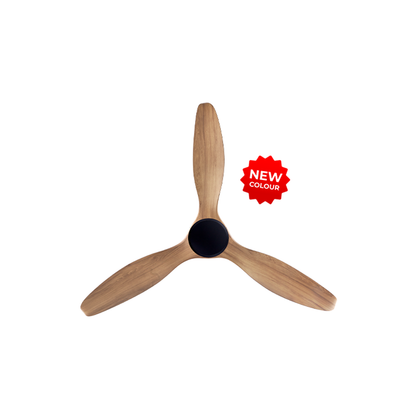 EFENZ Tiffany 603 60 inch ceiling fan, Black Caramel limited edition, downrod mount, no light