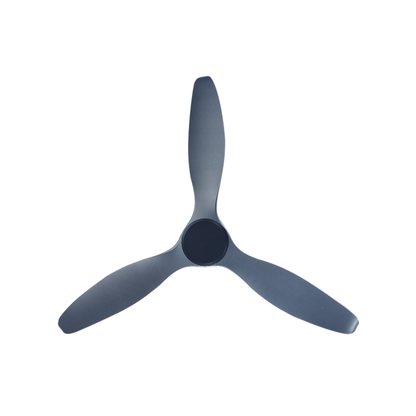EFENZ Tiffany 603 60 inch ceiling fan, Black Carbon Fiber limited edition, downrod mount, no light