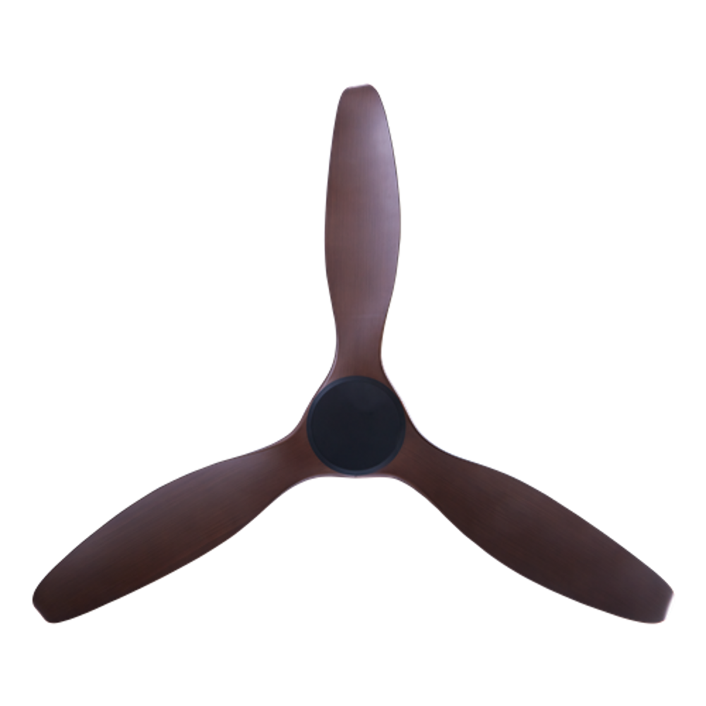 EFENZ Tiffany 603 60 inch ceiling fan, Black Dutch Cocoa limited edition, downrod mount, no light