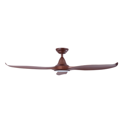 EFENZ Tiffany 603 60 inch ceiling fan, Dutch Cocoa limited edition, downrod mount, with Samsung LED