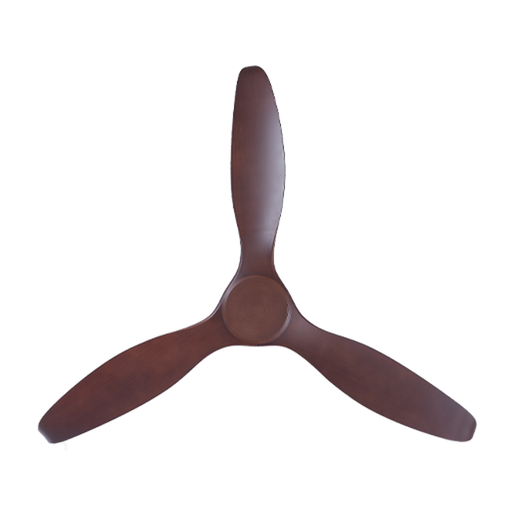 EFENZ Tiffany 603 60 inch ceiling fan, Dutch Cocoa limited edition, downrod mount, no light