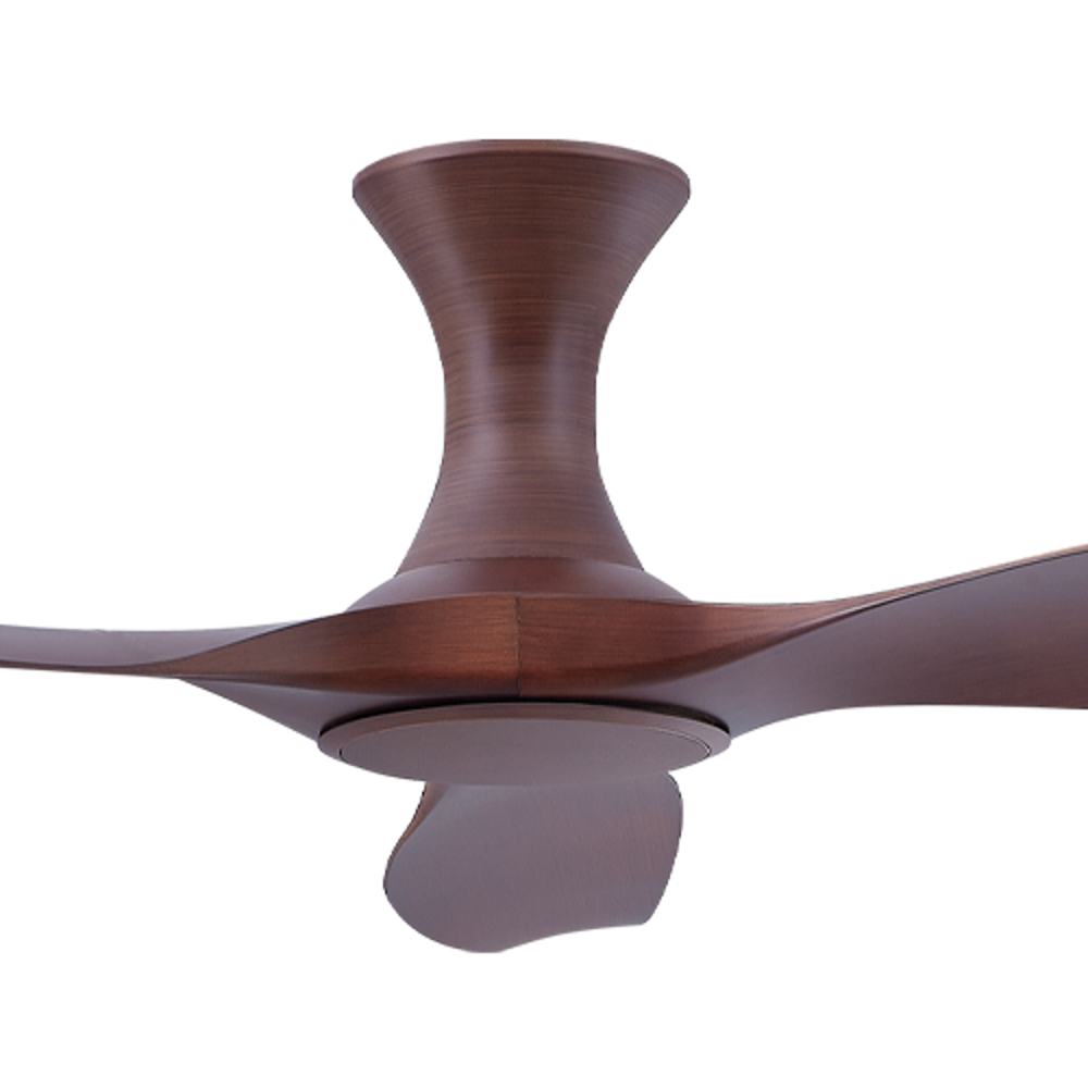 EFENZ Tiffany 603 60 inch ceiling fan, Dutch Cocoa limited edition, hugger mount, no light