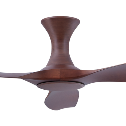 EFENZ Tiffany 603 60 inch ceiling fan, Dutch Cocoa limited edition, hugger mount, no light