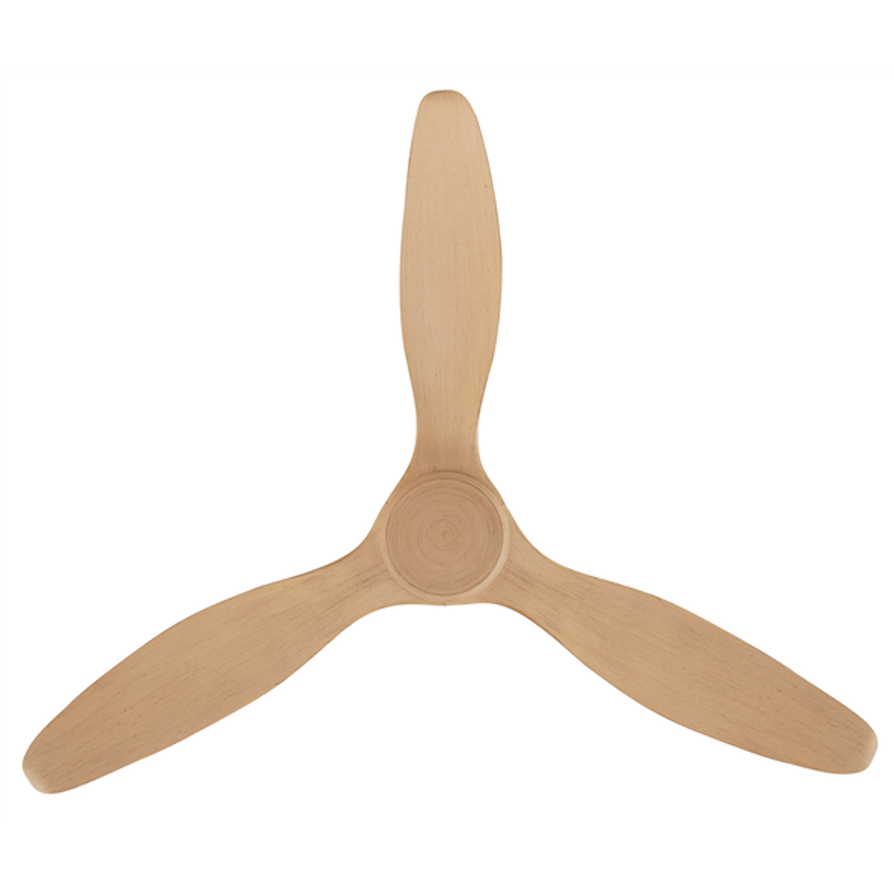 EFENZ Tiffany 603 60 inch ceiling fan, Honey Maple Wood, downrod mount, no light