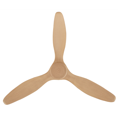 EFENZ Tiffany 603 60 inch ceiling fan, Honey Maple Wood, downrod mount, no light