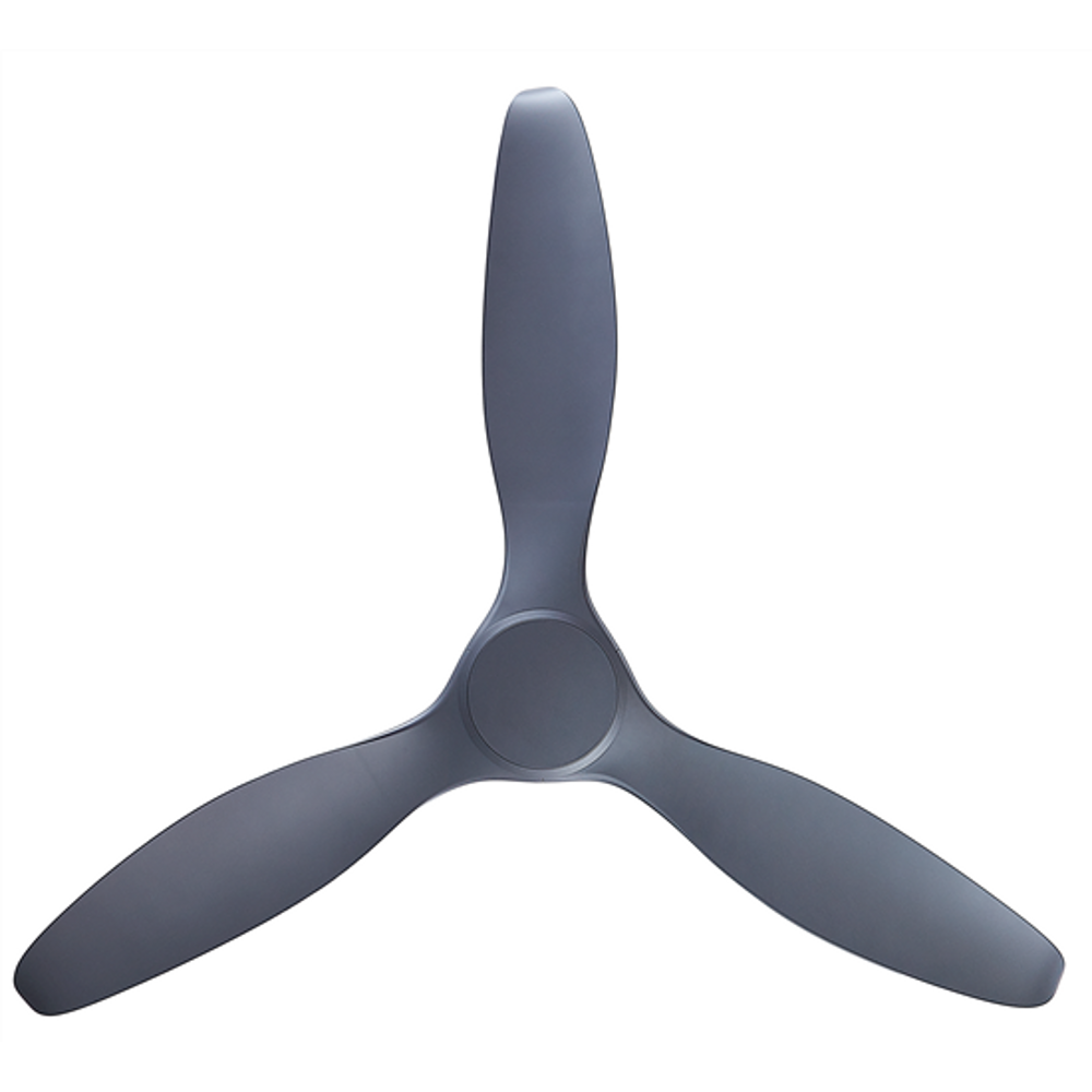 EFENZ Tiffany 603 60 inch ceiling fan, Matte Titanium, downrod mount, no light