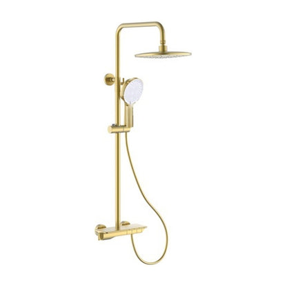 ent Cool 3-Way Rainshower Set 83560, Matt Gold