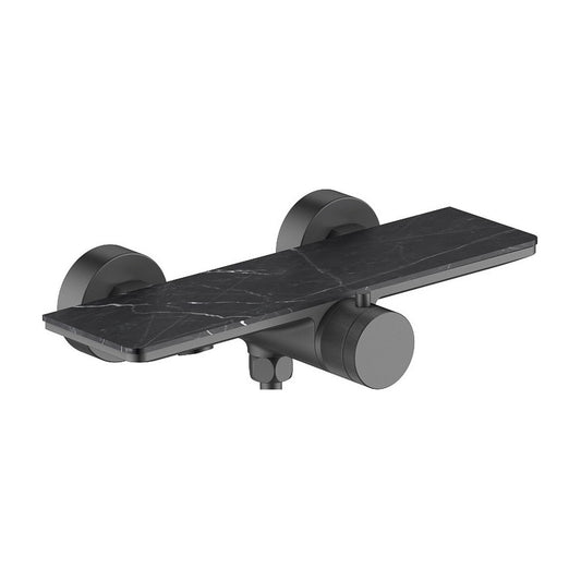 ent Cool Bath Mixer with Marble Shelf 81550, Gun Metal